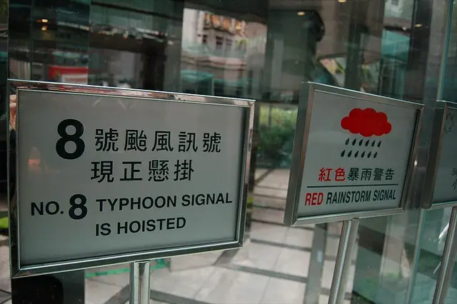 Typhoon Signal Alert No. 8 Typhoon Signal Alert No. 8