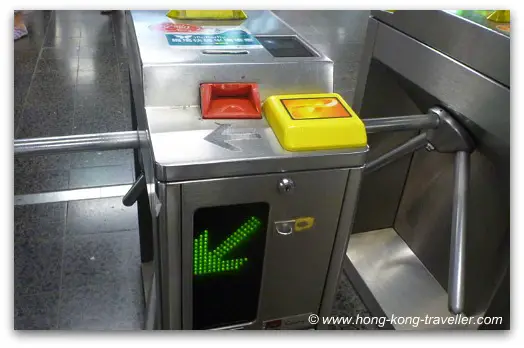 Using Octopus Card at MTR Using Octopus Card at MTR