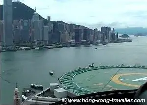 Hong Kong Helicopter Tour taking off from Peninsula Hotel Hong Kong Helicopter Tour taking off from Peninsula Hotel