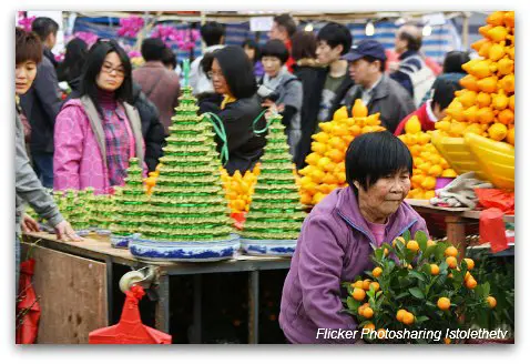 Chinese New Year Flower Market at Victoria Park Chinese New Year Flower Market at Victoria Park
