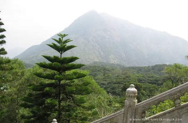 Views of Lantau Island from Big Buddha Views of Lantau Island from Big Buddha