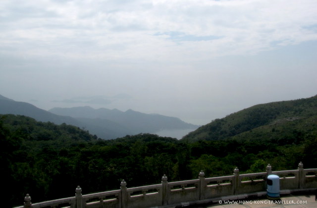 Views of Lantau Island from Big Buddha Views of Lantau Island from Big Buddha