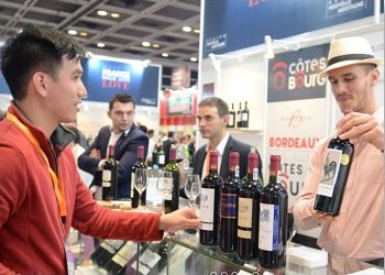 Wine and Spirits Fair at the HK Convention Center Wine and Spirits Fair at the HK Convention Center