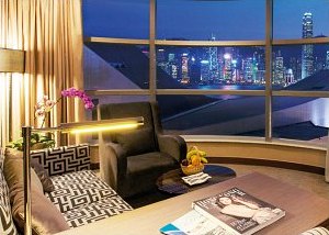 Harbour view suite at the YMCA in Hong Kong Harbour view suite at the YMCA in Hong Kong